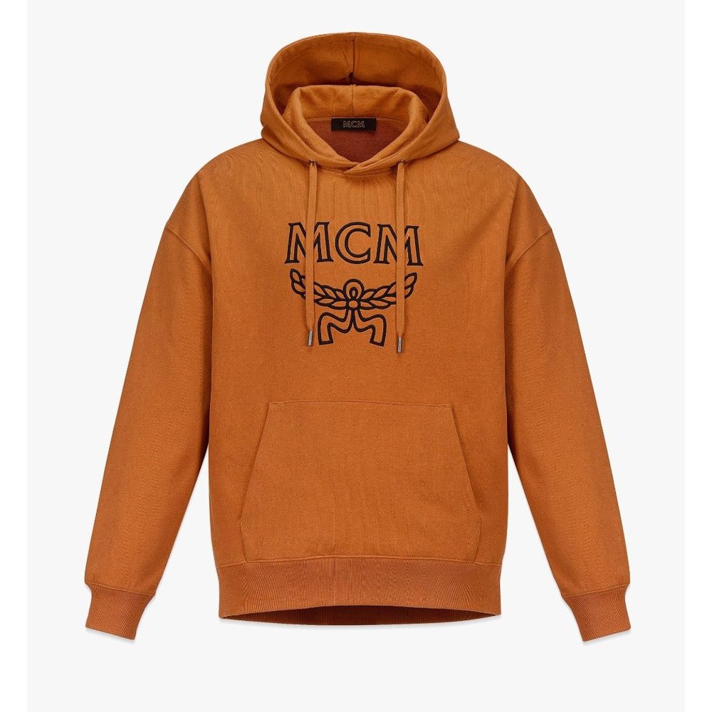 MCM Orange Logo Hoodie